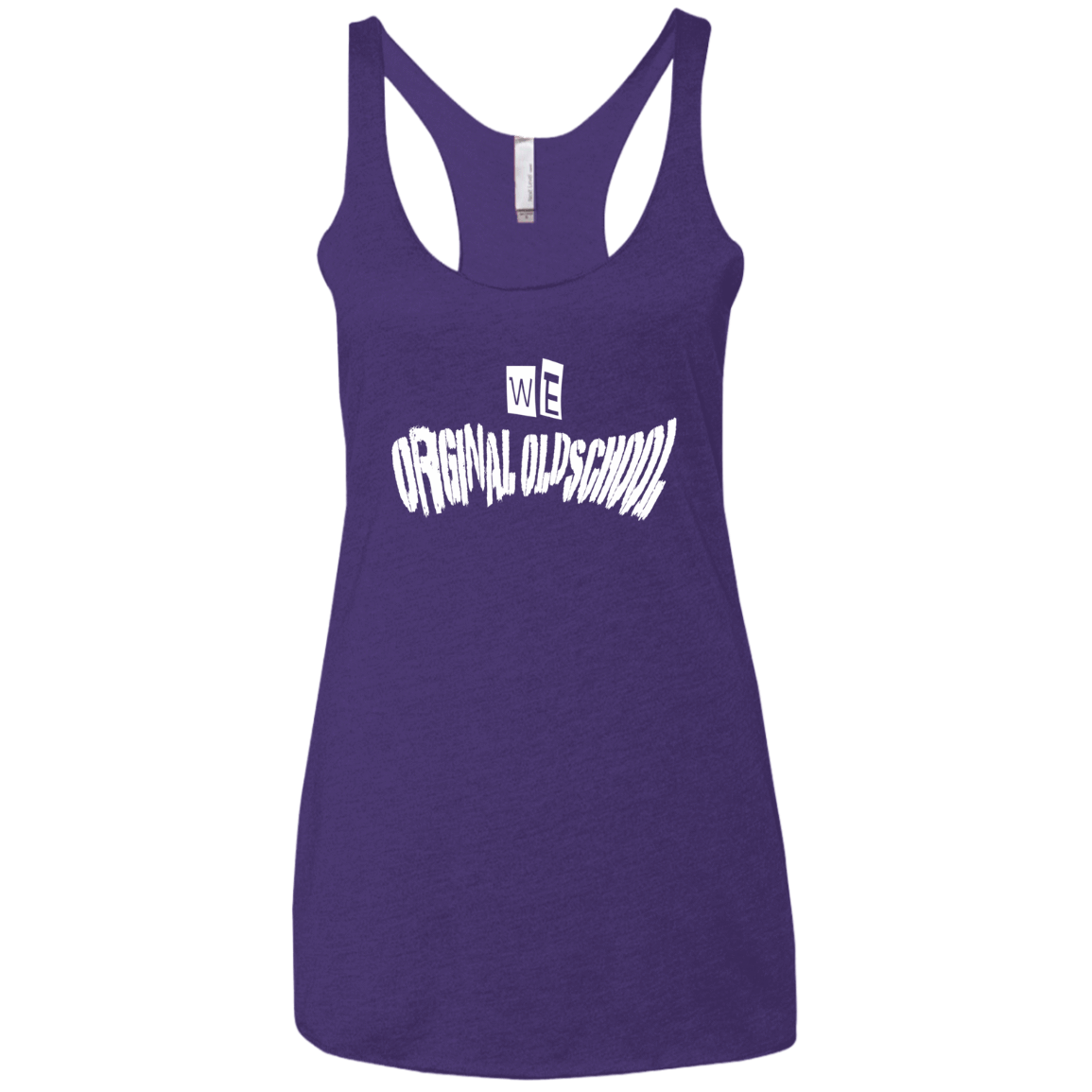 Oldschool Women's Triblend Racerback Tank