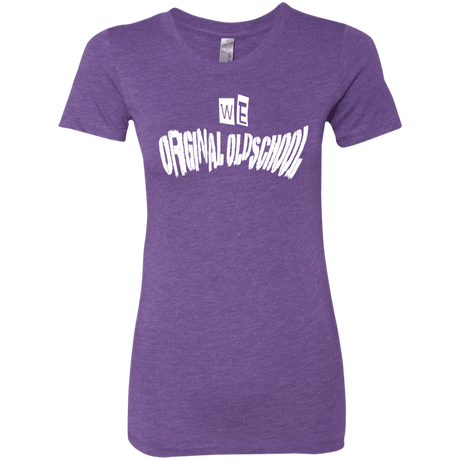 T-Shirts Purple Rush / S Oldschool Women's Triblend T-Shirt