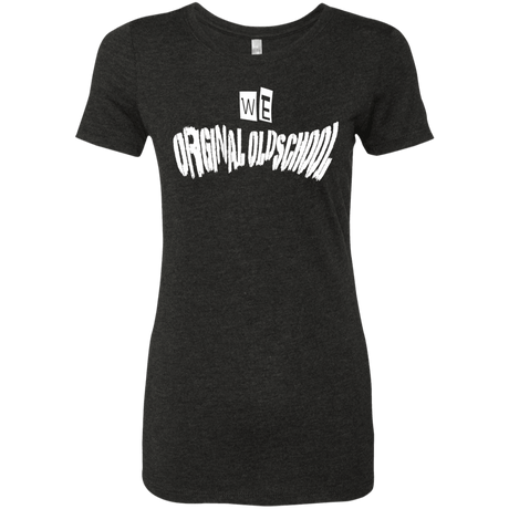 T-Shirts Vintage Black / S Oldschool Women's Triblend T-Shirt