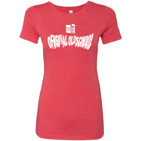 T-Shirts Vintage Red / S Oldschool Women's Triblend T-Shirt