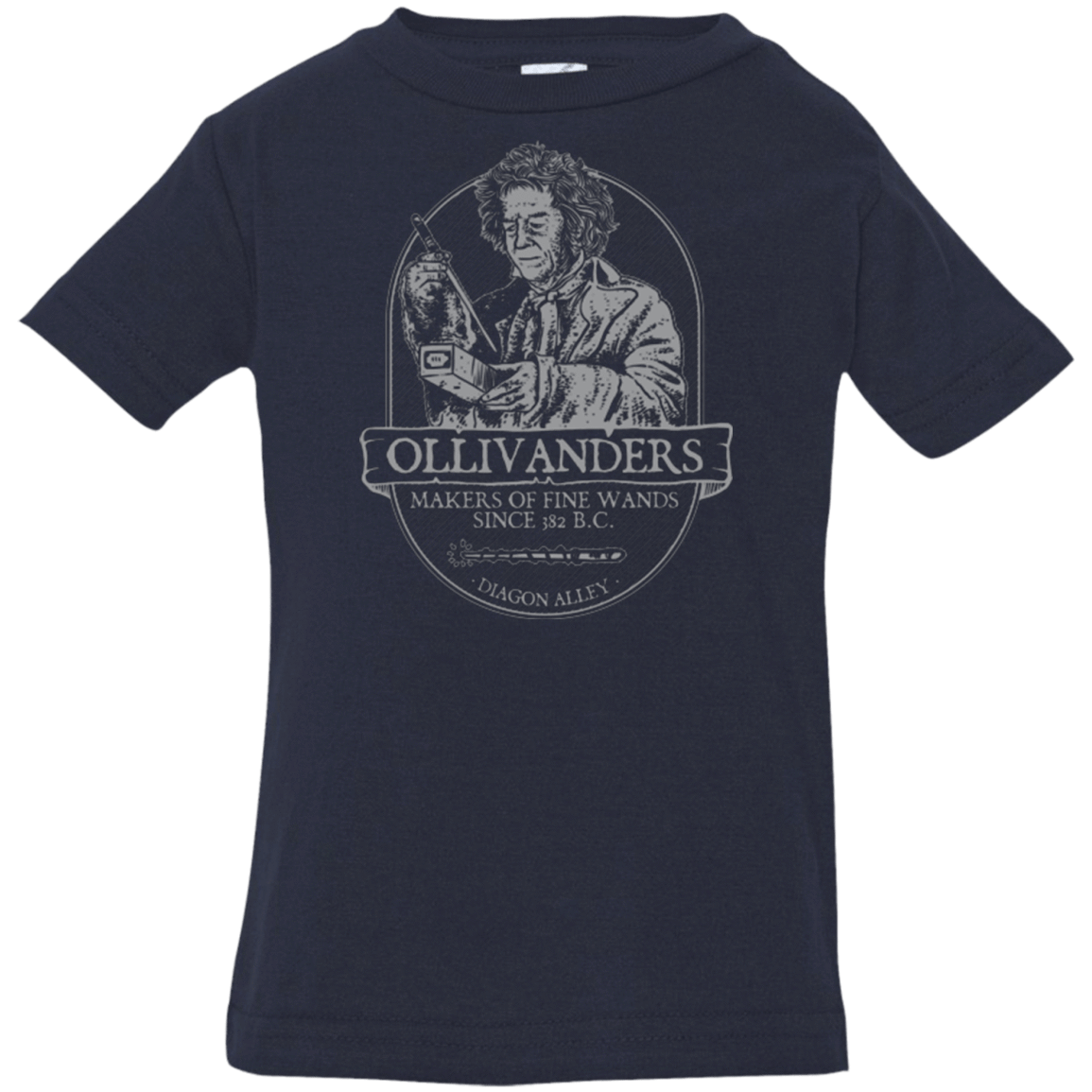 T-Shirts Navy / 6 Months Ollivanders Fine Wands Infant Premium T-Shirt