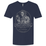 T-Shirts Midnight Navy / X-Small Ollivanders Fine Wands Men's Premium V-Neck
