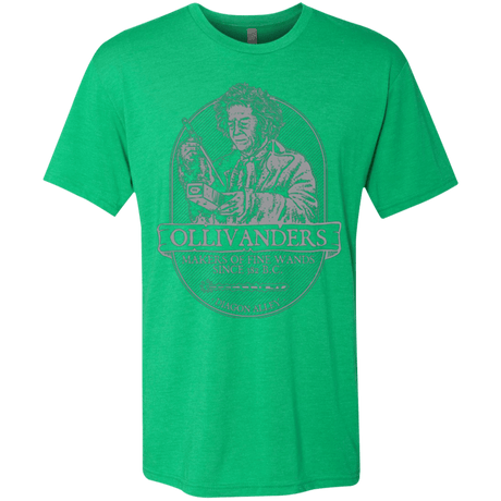 T-Shirts Envy / Small Ollivanders Fine Wands Men's Triblend T-Shirt