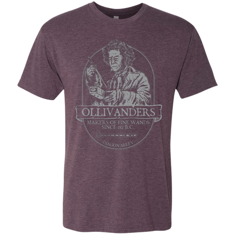 T-Shirts Vintage Purple / Small Ollivanders Fine Wands Men's Triblend T-Shirt