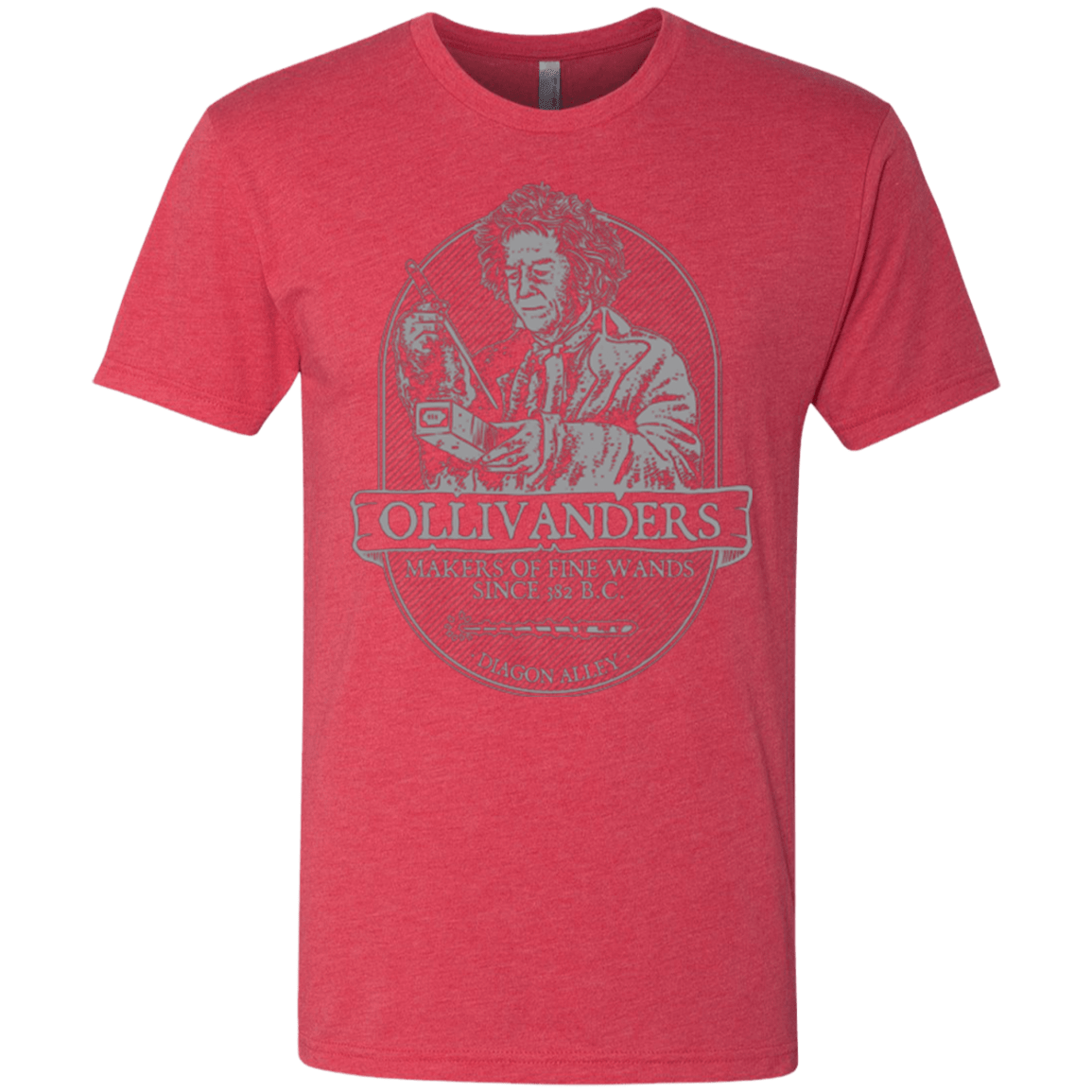 T-Shirts Vintage Red / Small Ollivanders Fine Wands Men's Triblend T-Shirt
