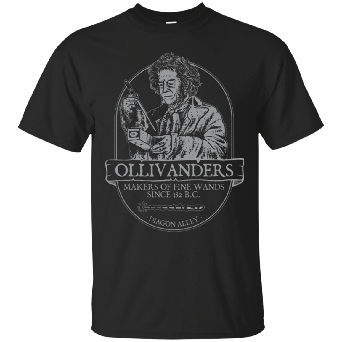 T-Shirts Black / Small Ollivanders Fine Wands T-Shirt