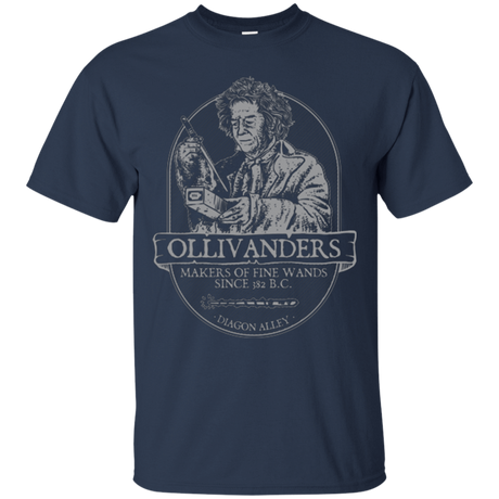 T-Shirts Navy / Small Ollivanders Fine Wands T-Shirt