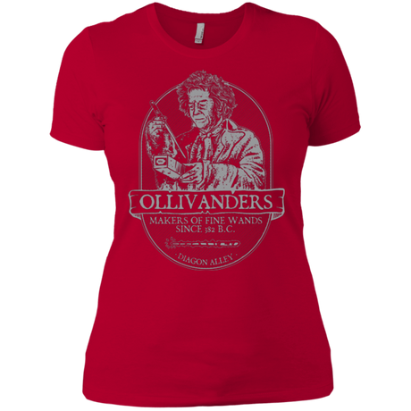 T-Shirts Red / X-Small Ollivanders Fine Wands Women's Premium T-Shirt