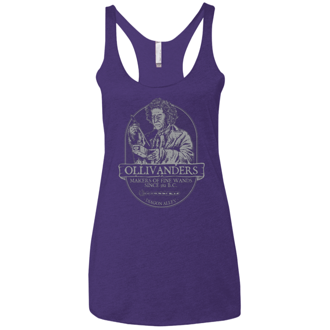 T-Shirts Purple / X-Small Ollivanders Fine Wands Women's Triblend Racerback Tank