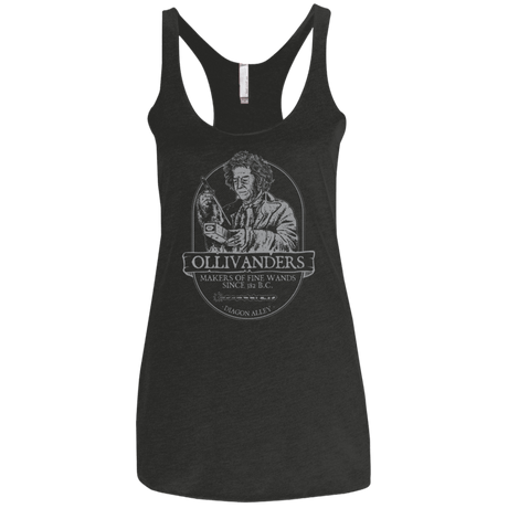 T-Shirts Vintage Black / X-Small Ollivanders Fine Wands Women's Triblend Racerback Tank