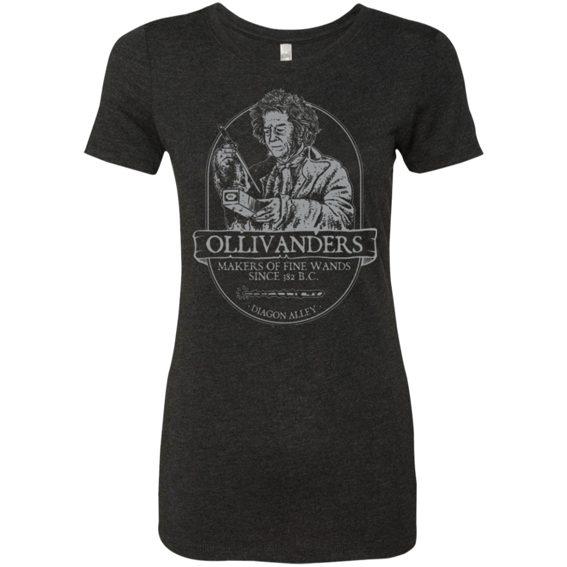 T-Shirts Vintage Black / Small Ollivanders Fine Wands Women's Triblend T-Shirt