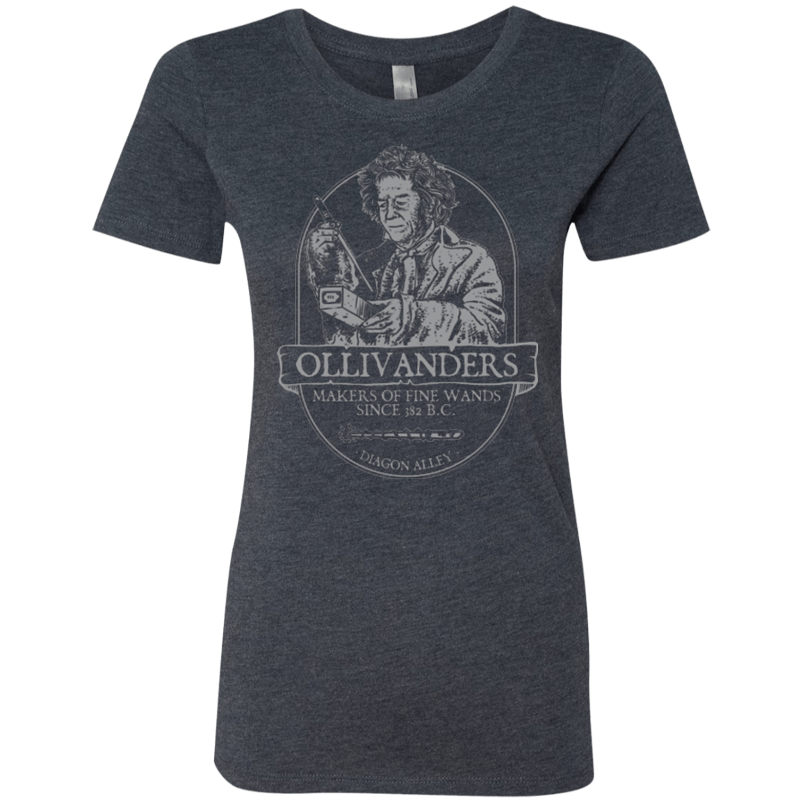 T-Shirts Vintage Navy / Small Ollivanders Fine Wands Women's Triblend T-Shirt