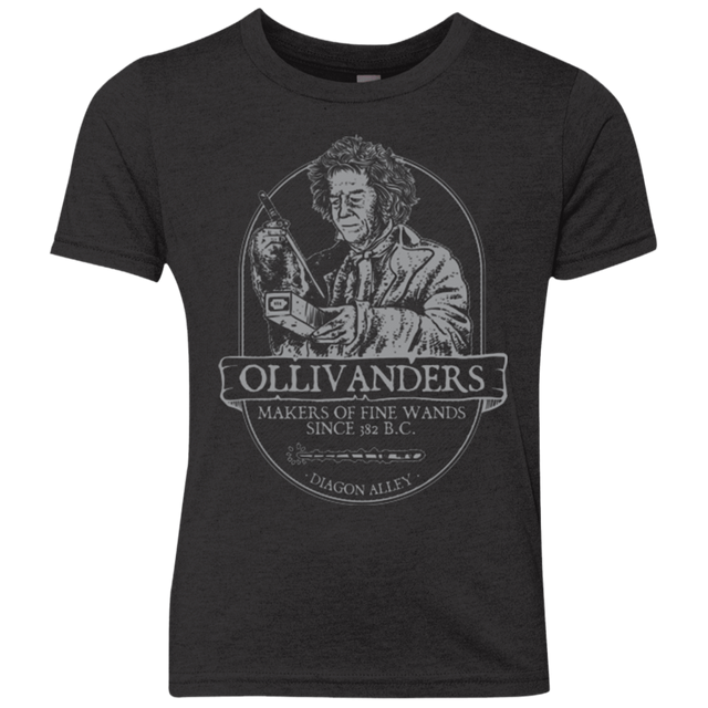 T-Shirts Vintage Black / YXS Ollivanders Fine Wands Youth Triblend T-Shirt