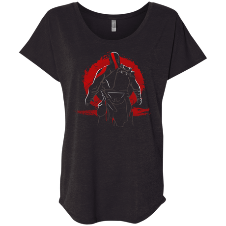 T-Shirts Vintage Black / X-Small Omega Triblend Dolman Sleeve