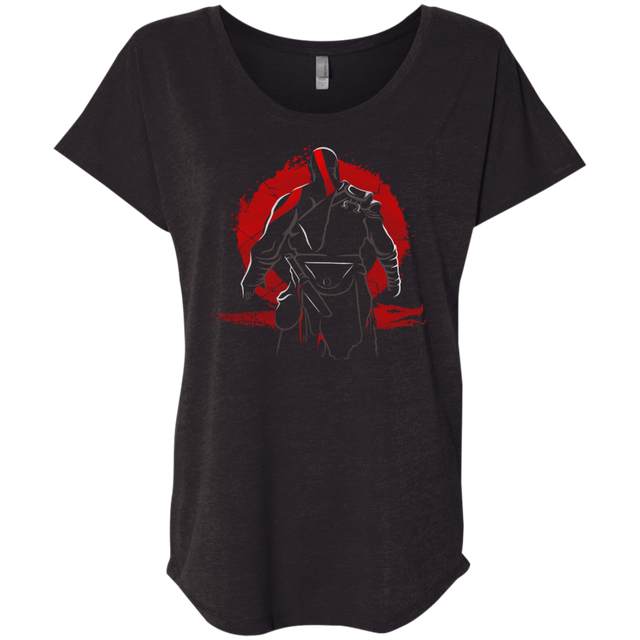 T-Shirts Vintage Black / X-Small Omega Triblend Dolman Sleeve