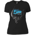 T-Shirts Black / X-Small On a Dark Moon Women's Premium T-Shirt