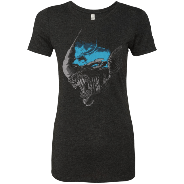 T-Shirts Vintage Black / Small On a Dark Moon Women's Triblend T-Shirt