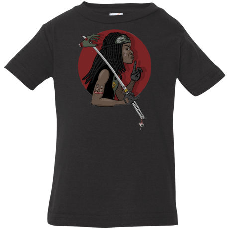 T-Shirts Black / 6 Months On A Michonne Infant Premium T-Shirt