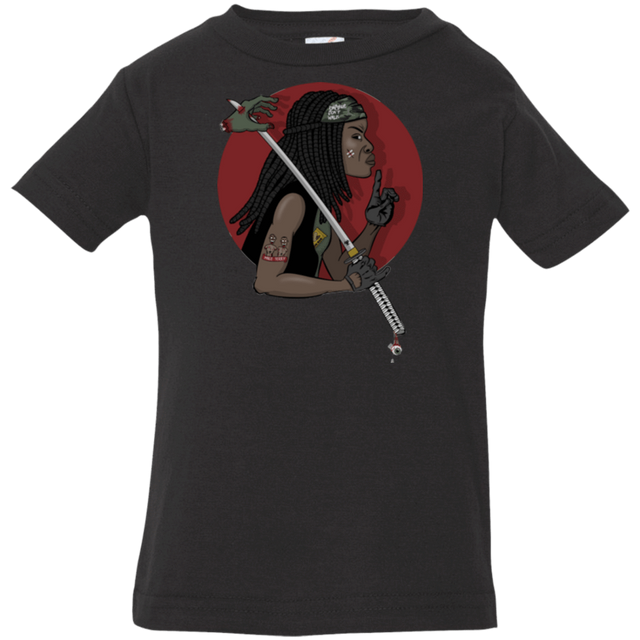 T-Shirts Black / 6 Months On A Michonne Infant Premium T-Shirt