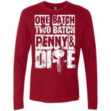 T-Shirts Cardinal / Small One Batch Two Batch Men's Premium Long Sleeve