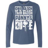 T-Shirts Indigo / Small One Batch Two Batch Men's Premium Long Sleeve