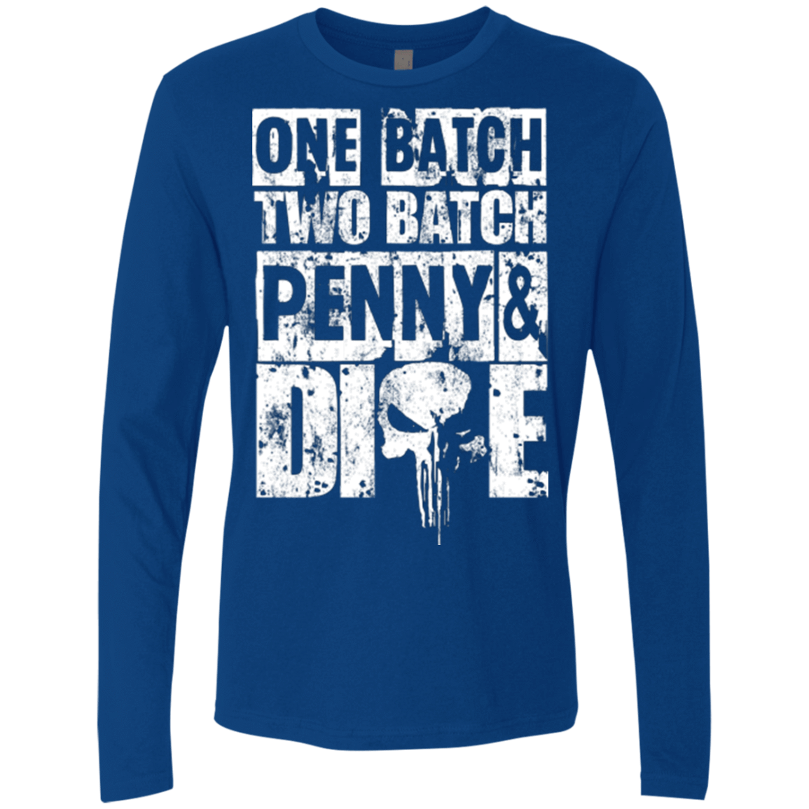 T-Shirts Royal / Small One Batch Two Batch Men's Premium Long Sleeve