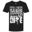T-Shirts Black / X-Small One Batch Two Batch Men's Premium V-Neck