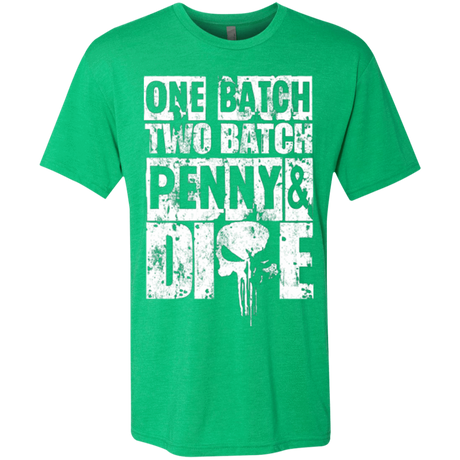 T-Shirts Envy / Small One Batch Two Batch Men's Triblend T-Shirt