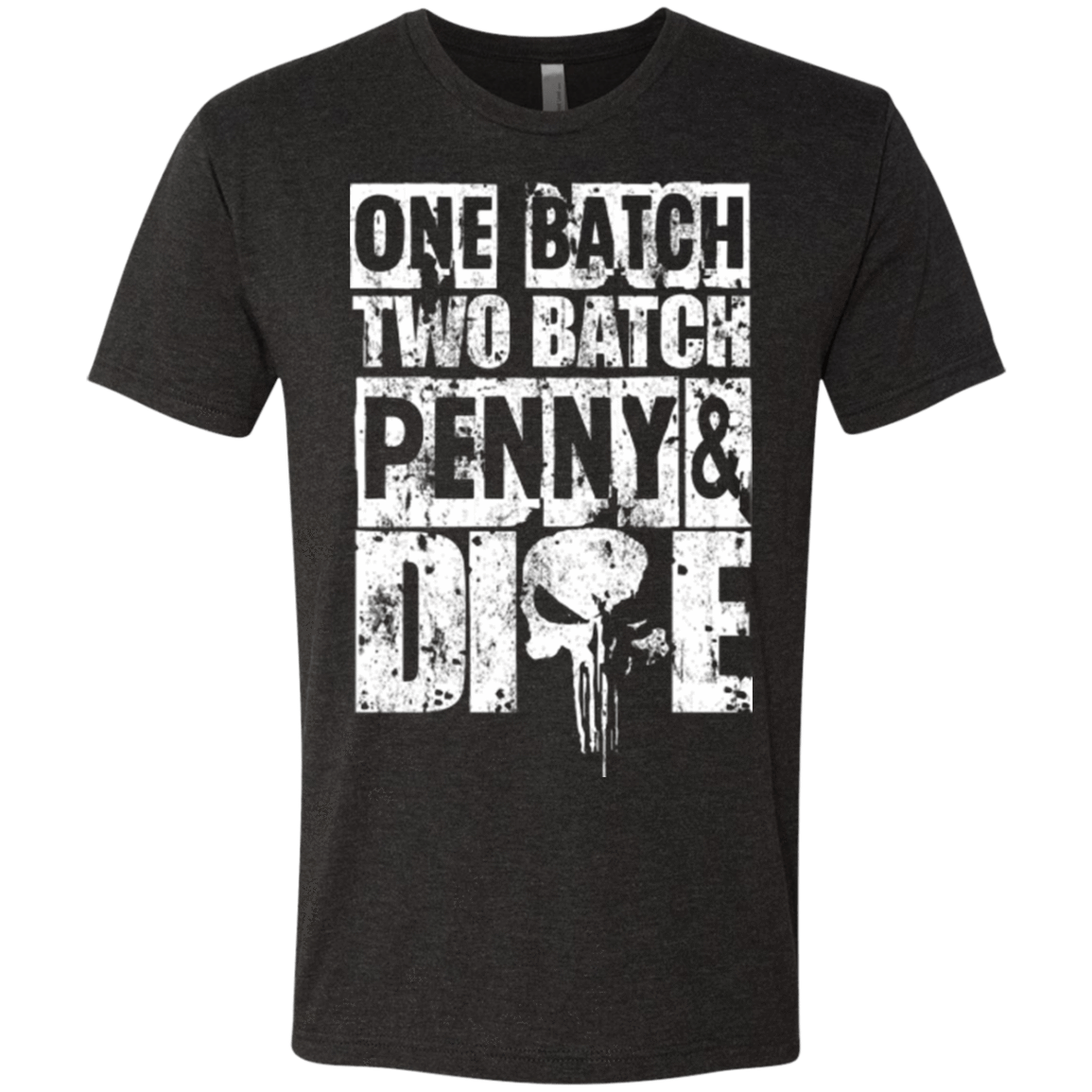 T-Shirts Vintage Black / Small One Batch Two Batch Men's Triblend T-Shirt