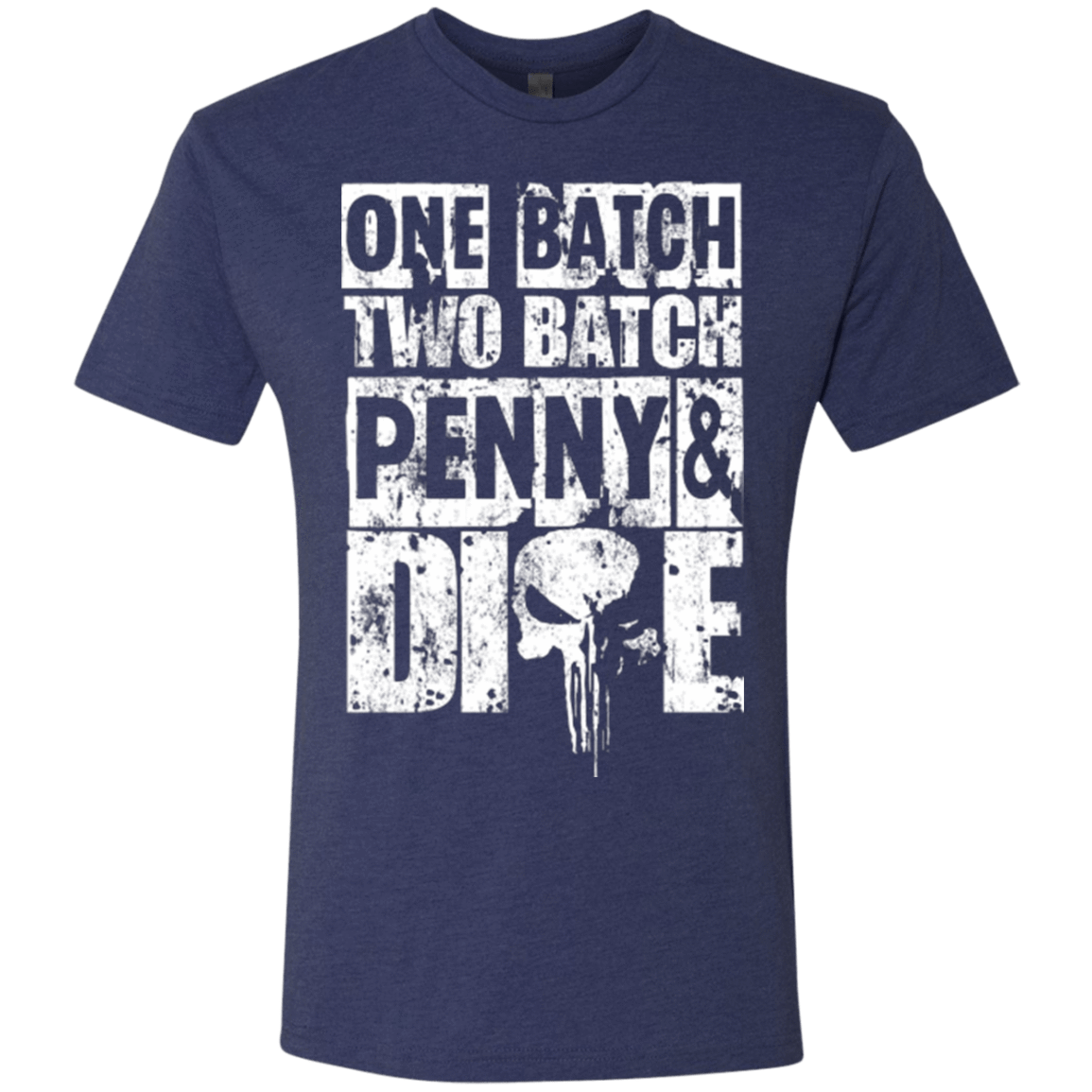 T-Shirts Vintage Navy / Small One Batch Two Batch Men's Triblend T-Shirt