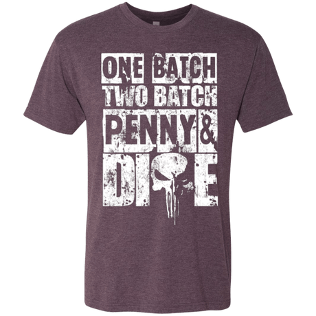 T-Shirts Vintage Purple / Small One Batch Two Batch Men's Triblend T-Shirt