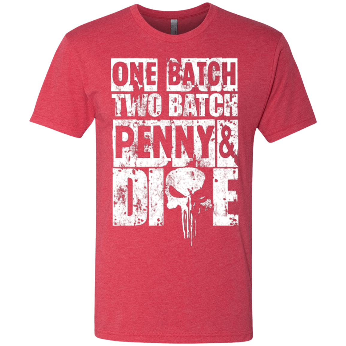 T-Shirts Vintage Red / Small One Batch Two Batch Men's Triblend T-Shirt