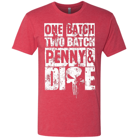 T-Shirts Vintage Red / Small One Batch Two Batch Men's Triblend T-Shirt