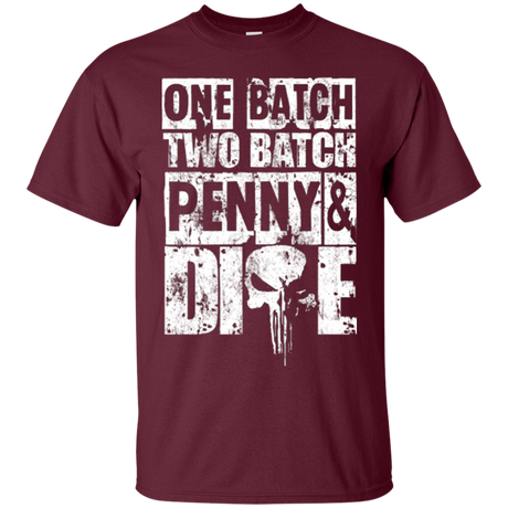 T-Shirts Maroon / Small One Batch Two Batch T-Shirt