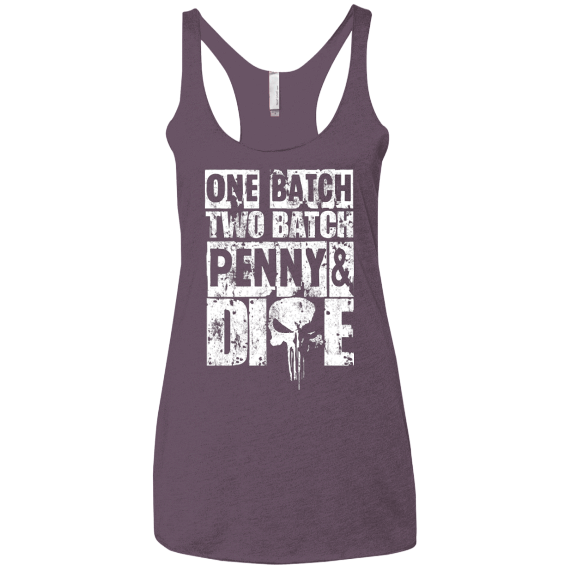 T-Shirts Vintage Purple / X-Small One Batch Two Batch Women's Triblend Racerback Tank