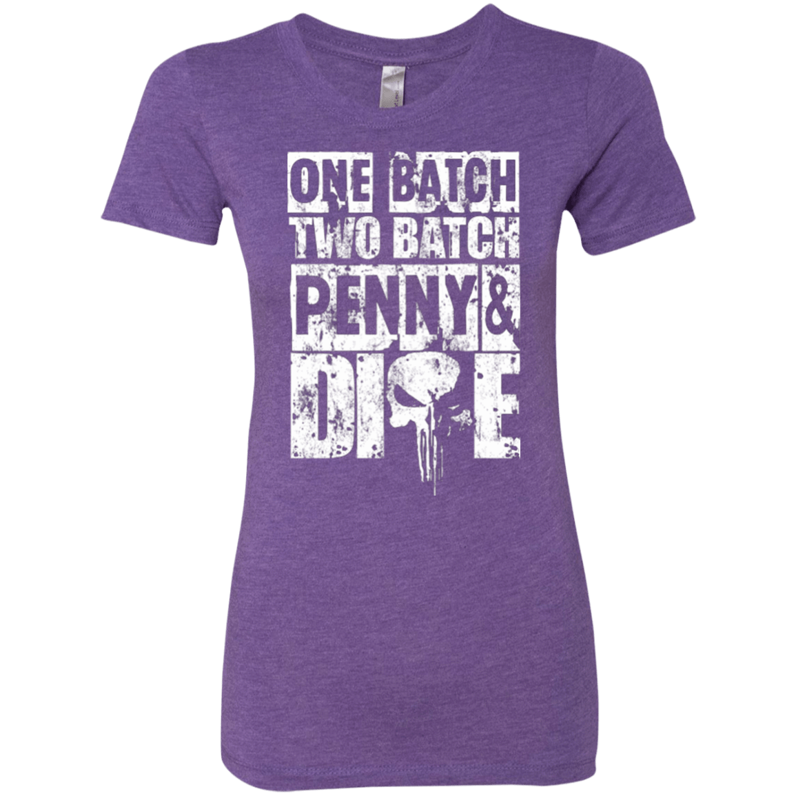 T-Shirts Purple Rush / Small One Batch Two Batch Women's Triblend T-Shirt
