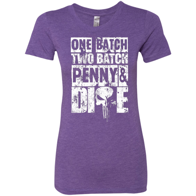 T-Shirts Purple Rush / Small One Batch Two Batch Women's Triblend T-Shirt