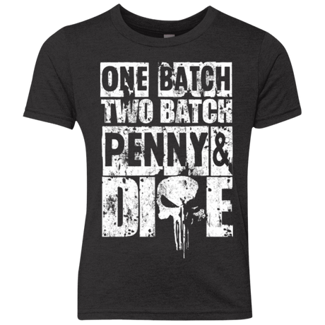 T-Shirts Vintage Black / YXS One Batch Two Batch Youth Triblend T-Shirt