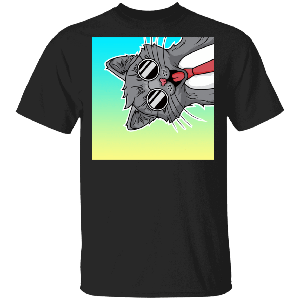 T-Shirts Black / S One Cool Cat T-Shirt