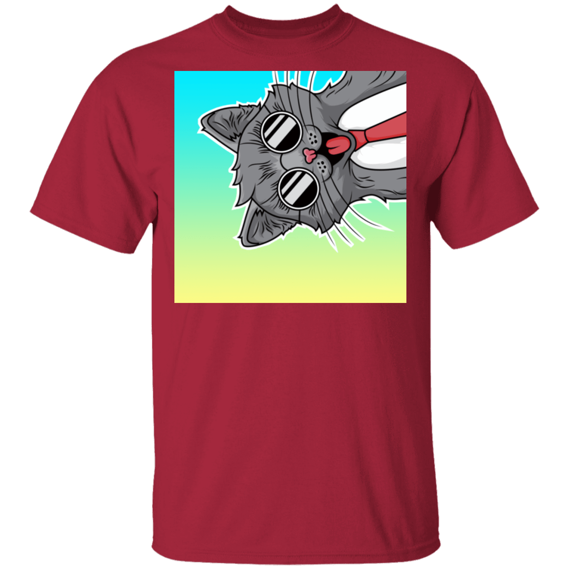 T-Shirts Cardinal / S One Cool Cat T-Shirt