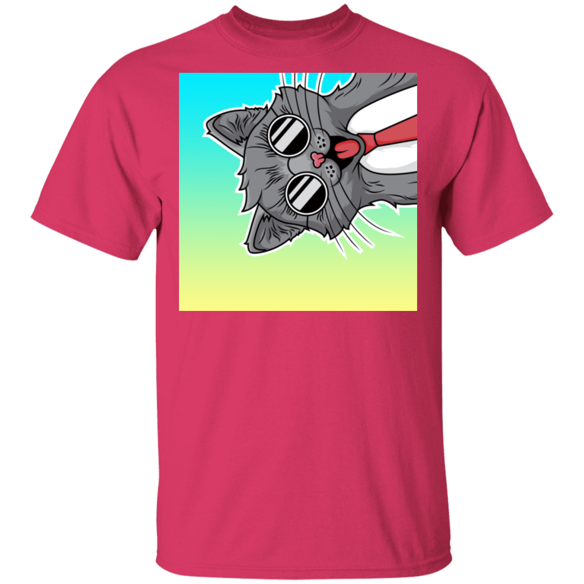 T-Shirts Heliconia / S One Cool Cat T-Shirt