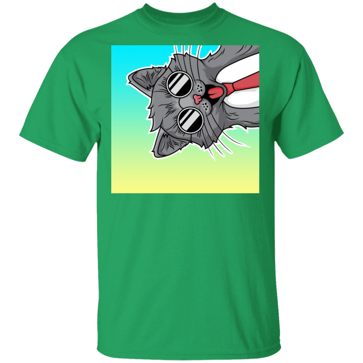 T-Shirts Irish Green / S One Cool Cat T-Shirt