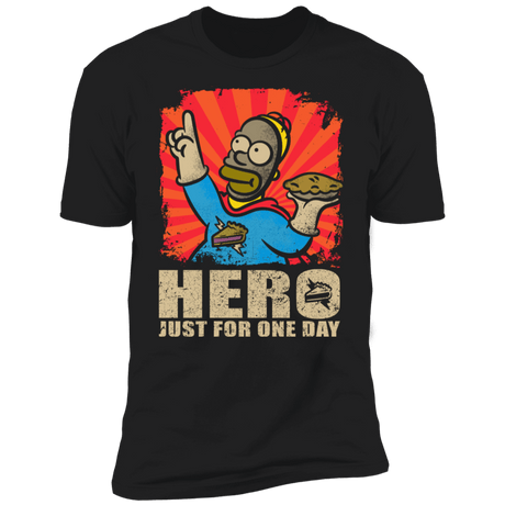 T-Shirts Black / X-Small ONE DAY HERO Men's Premium T-Shirt