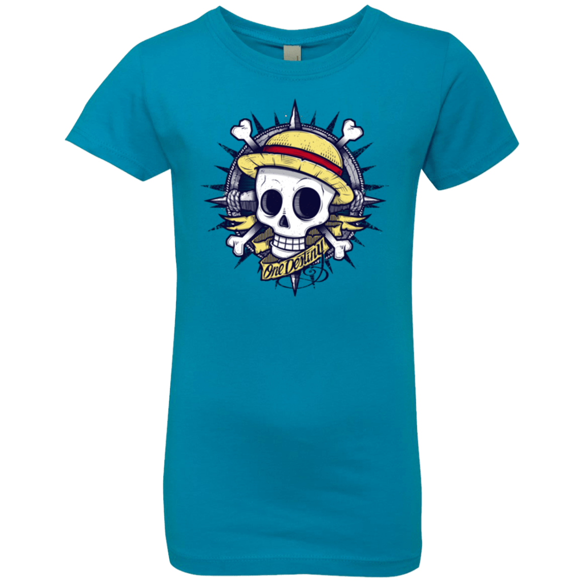 T-Shirts Turquoise / YXS One Destiny Girls Premium T-Shirt
