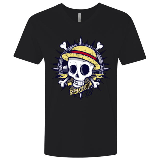T-Shirts Black / X-Small One Destiny Men's Premium V-Neck