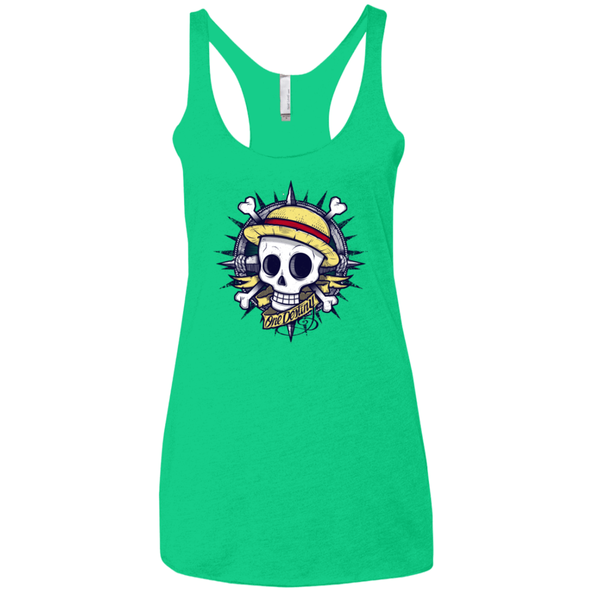 T-Shirts Envy / X-Small One Destiny Women's Triblend Racerback Tank