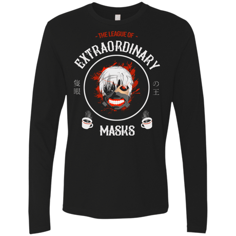 T-Shirts Black / Small One Eyed King Men's Premium Long Sleeve