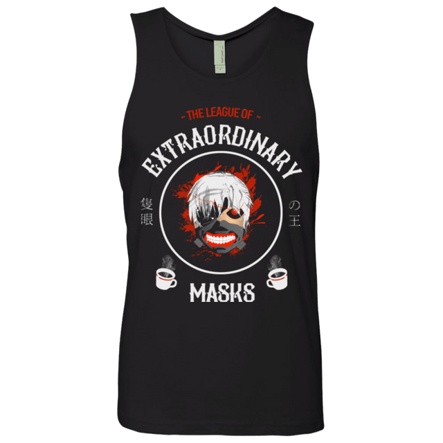 T-Shirts Black / Small One Eyed King Men's Premium Tank Top
