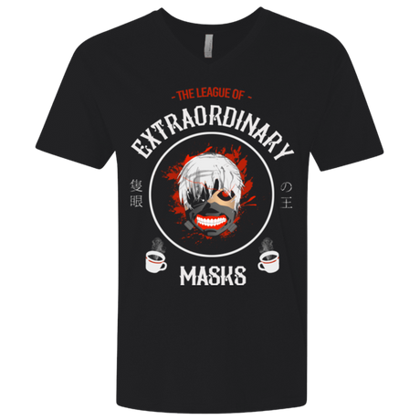 T-Shirts Black / X-Small One Eyed King Men's Premium V-Neck