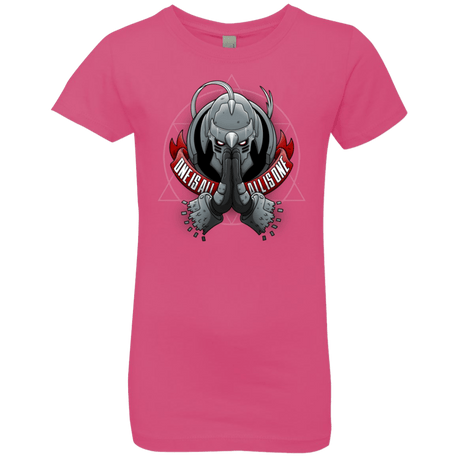 T-Shirts Hot Pink / YXS ONE IS ALL ALL IS ONE Girls Premium T-Shirt